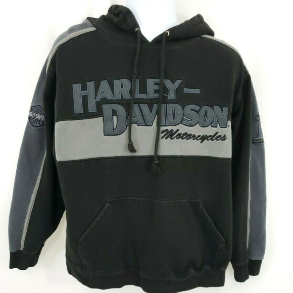 Harley-Davidson Other - Harley Davidson Color Block Logo Spellout Hoodie